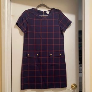 JCrew Short Sleeve Dress